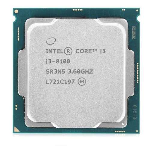 Intel® Core™ i3-8100 Processor 6M Cache, 3.60 GHz