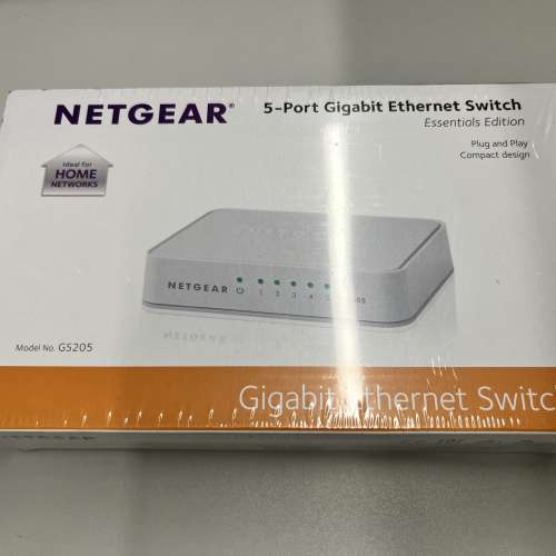 NETGEAR GS205 5-Port Gigabit Ethernet Switch