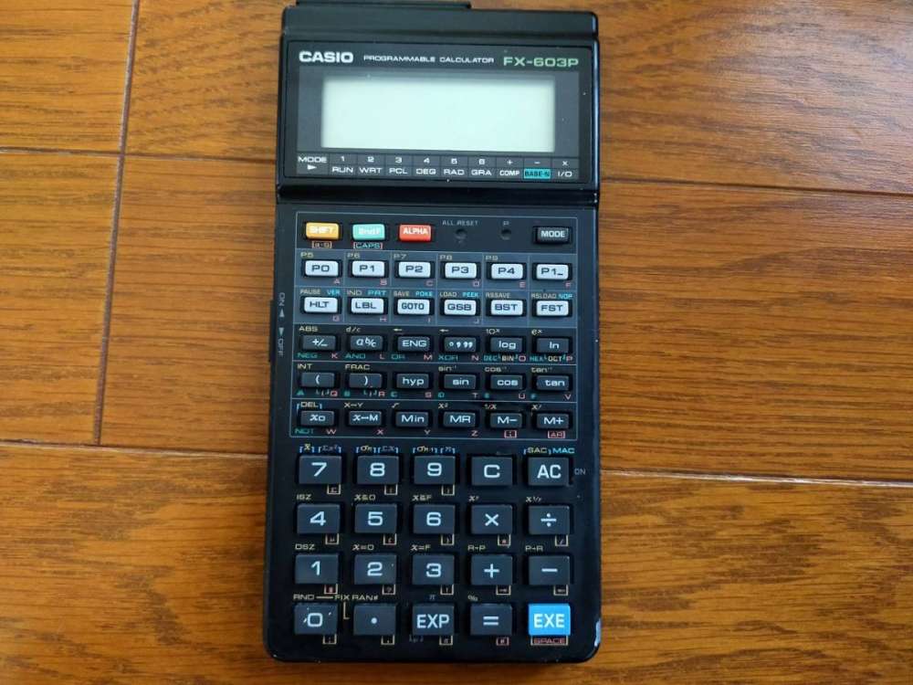 買賣全新及二手家庭電器, 電器傢俱- casio fx-603p 測量專用計數機