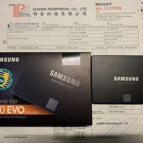 Samsung 860 EVO SATA 2.5吋 SSD 500GB V-NAND 99%健康度 聯強保養