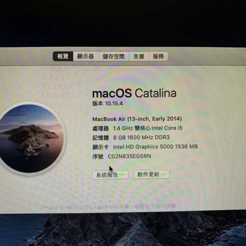 MacBook Air 2014 i5/8Gb/128SSD