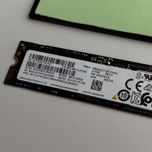 Samsung PM9A1 (980 PRO) 512Gb PCIE 4.0 PS5 SSD