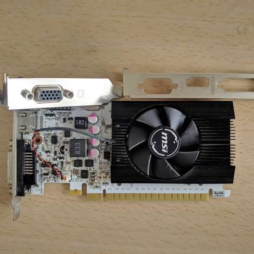 MSI GeForce GT 730 2GB GDDR5 Low Profile HDMI+DVI-D+VGA