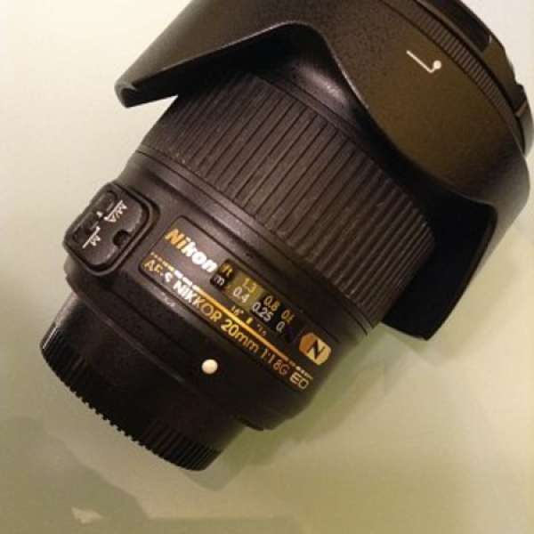 Nikon AFS 20mm f1.8