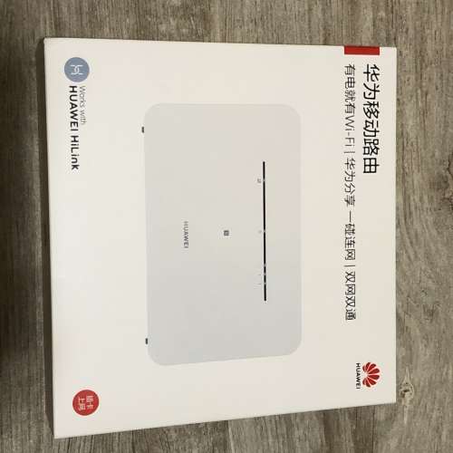 華為移動路由 9成5新 Huawei 4G router 連原裝盒 not TP link