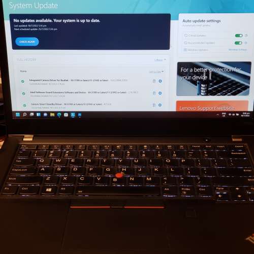 Lenovo ThinkPad T480s 14” FHD IPS touch mon / i5-8250U / 12GB DDR4 / 512GB SSD