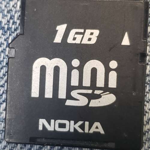 Nokia 1gb Mini SD card  合絕版手機用  合收藏 旺角 屯門交易