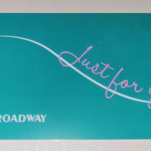 出讓百老匯Broadway Gift Card 一張 內有($250)儲值