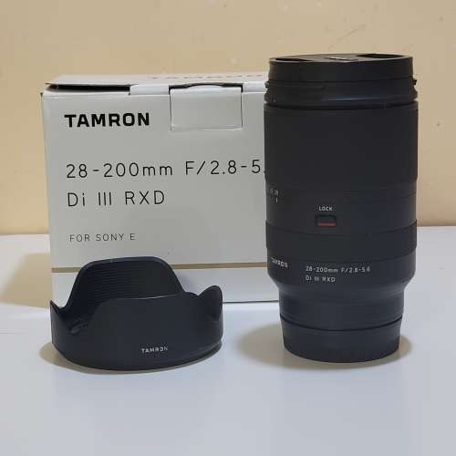 Tamron 28-200mm F2.8-5.6 Di III RXD 仲有5年保用 （Sony ）