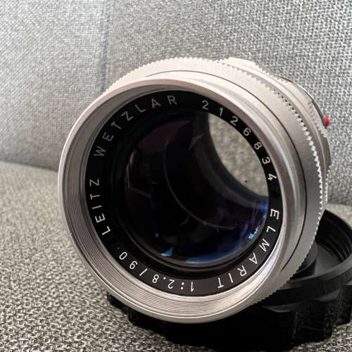 Leica Elmarit M 90mm f2.8 Silver Lens