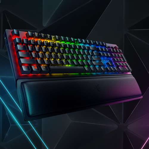 Razer BlackWidow V3 Pro RGB 無線機械式鍵盤 (綠軸)