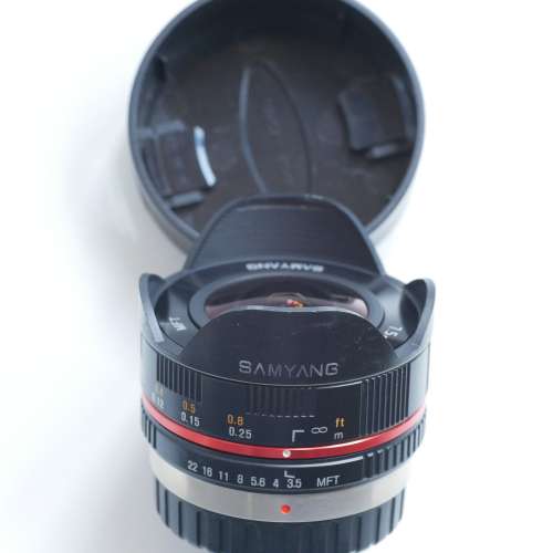Samyang 7.5mm f3.5 Fisheye (m43 Olympus Panasonic)