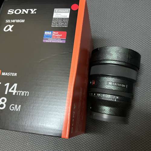 （極新長保）Sony FE 14mm F1.8 GM(適合Sony A1, A7C, A7S3, A74)