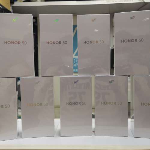 全新 Honor 50 國際版 8+256GB 內置Google play  香港 5G 網絡