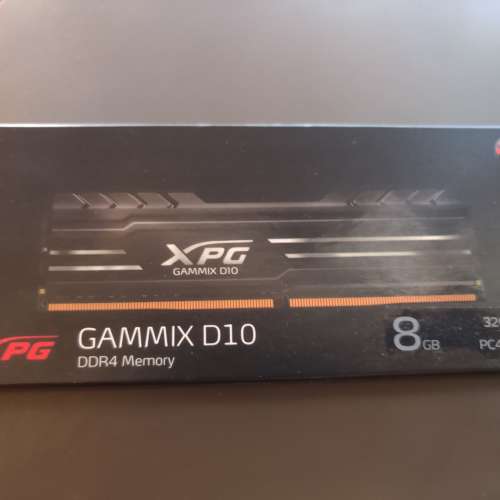 ADATA XPG GAMMIX D10 DDR4 3200 MHz 16GB (8GB x2) C16 BLACK