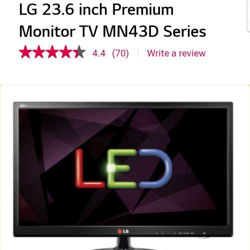 LG24MN43D-PH 24寸电视/电脑两用屏