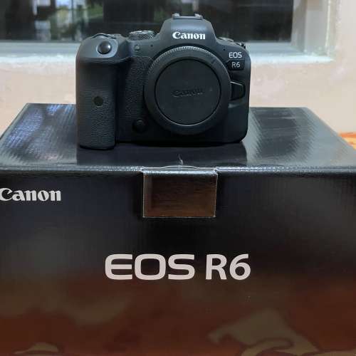 Canon Eos R6 + 原廠Adapter EF-RF