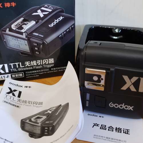 Godox 神牛 TT350 閃燈 + X1引閃收發器 富士 fujifilm 無反