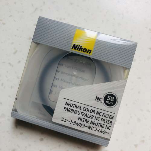 [FS]-Over 90% like new Nikon 58mm NC Filter