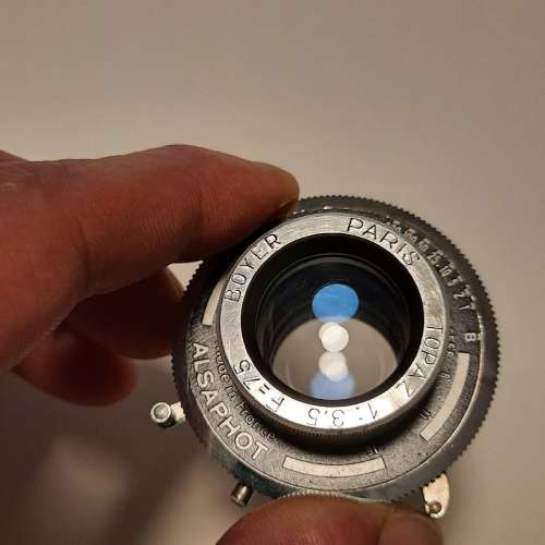 Boyer Paris TOPAZ 75mm f3.5 lens