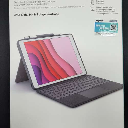 Logitech 羅技 COMBO TOUCH iPad 第9代 (10.2") 鍵盤