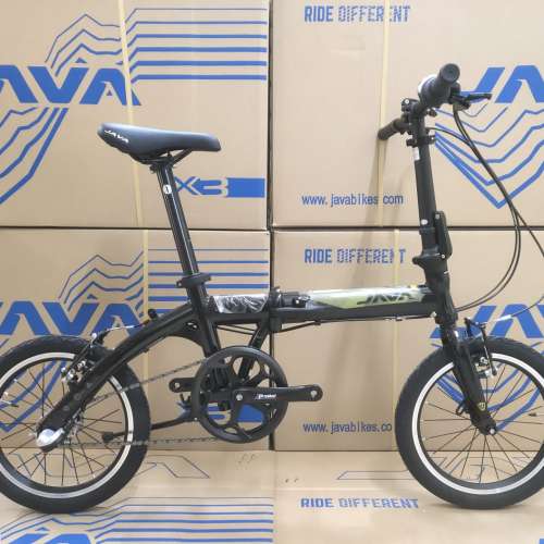 《免費送貨/送頭盔》JAVA X3 (16寸) - 內3速 V剎 方便收納 16吋 摺疊單車