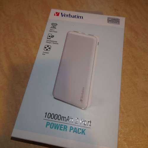 Verbatim 10000mAh 2 Port Power Pack