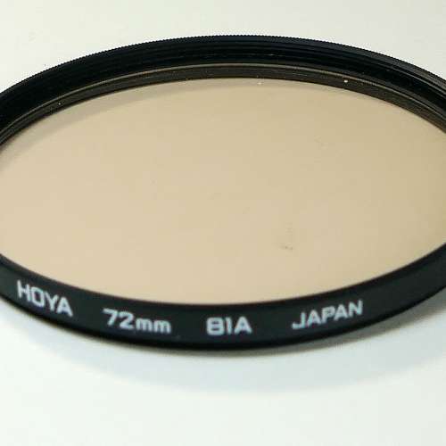 Hoya 72mm 81A 濾鏡