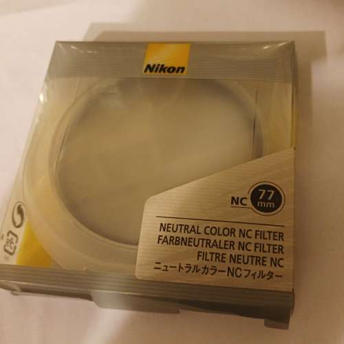 Nikon NC (neutral color) 77mm filter (輕微花)