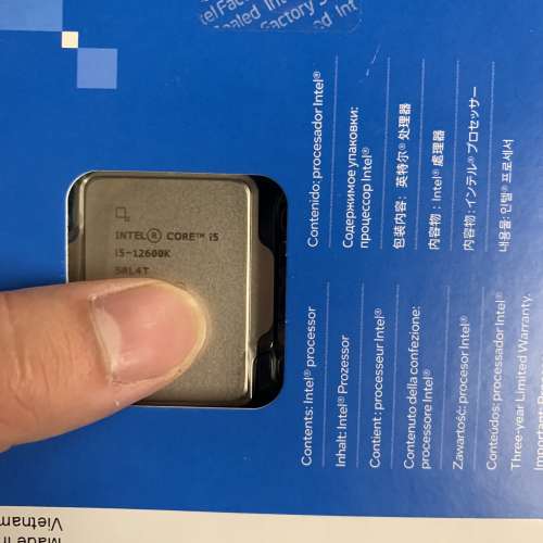 買賣全新及二手CPU, 電腦- Intel I5 12600K 全新未開封行貨三年保