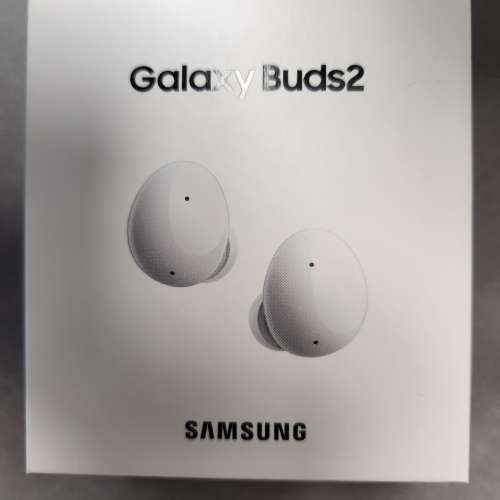Galaxy Buds2 白色 (全新, 未開封, 買機贈品)