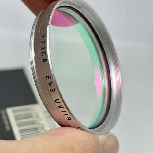 Leica E43 UV/IR cut filter 13417/ 50mm summilux 合用