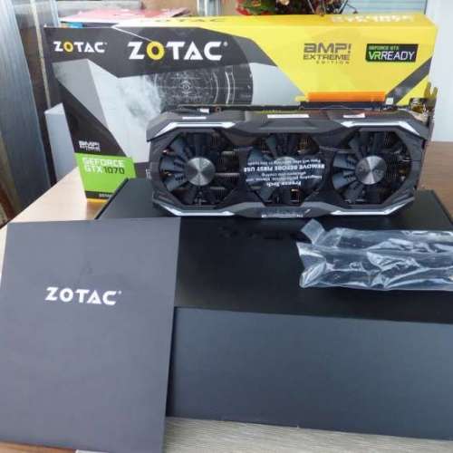 ZOTAC GTX 1070Ti AMP Extreme頂級版