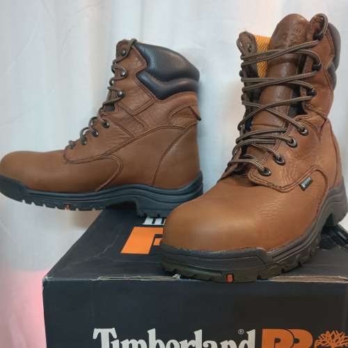 美國Timberland PRO 高筒防水透汗氣安全靴(歐碼42)