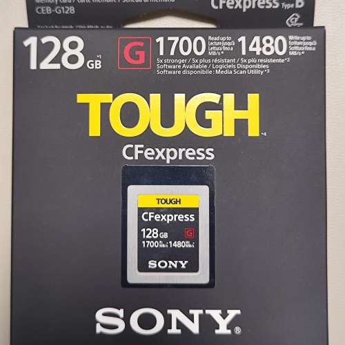 Sony Tough CFexpress Type B 128GB Memory Card