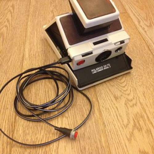 Polaroid 寶麗來 SX-70 即影即有相機 專用自拍快門線 SX70