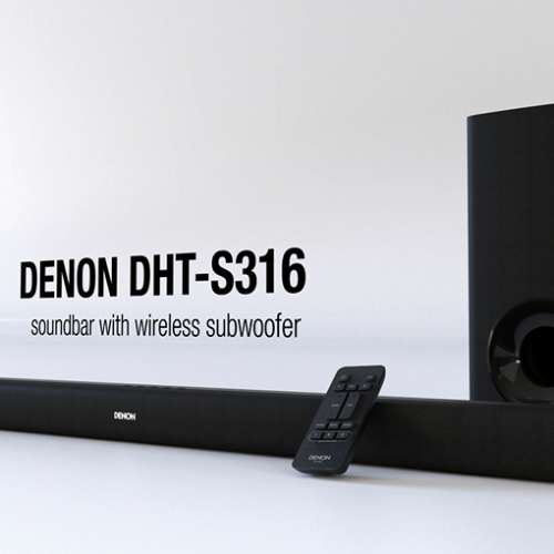 Denon 天龍 DHT-S316 Soundbar