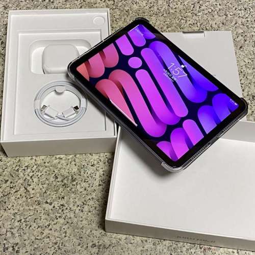 iPad mini 6 Wi-Fi 64gb 紫色 (有保養至2023-11)