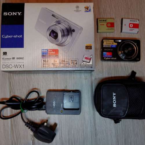[full set] SONY DSC-WX1 DC digital camera
