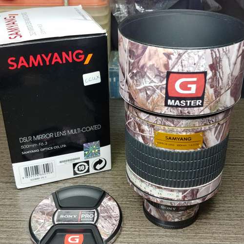 Samyang 500mm F6.3 DX Mirror Lens 反射遠攝鏡頭 for Sony E mount