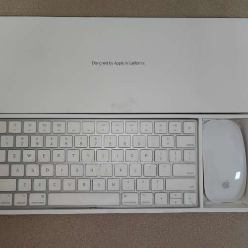 Apple Keyboard & Mouse wireless