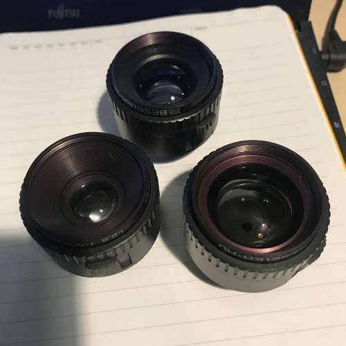 Beseler HD Enlarging Lens x 3, 50mm, 80mm and 135mm, 黑房 放大機 鏡頭, 35, 12...