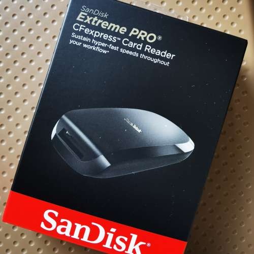 全新未開盒Sandisk extreme pro CFexpress card reader