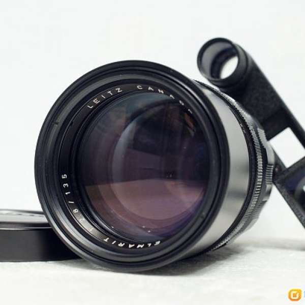 Leica M Elmarit 135mm f2.8, 早期紅字版 (極新淨)