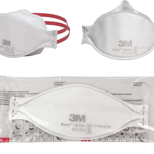 全新3M™ AURA™ N95 醫療外科用 呼吸防護口罩 1870+ ($300-55隻)不散賣