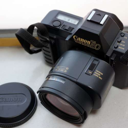 Canon SLR T80 body + AC 35-70mm f3.5-4.5 lens