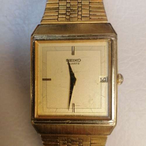 Seiko Gent's Quartz Gold-Plated Watch