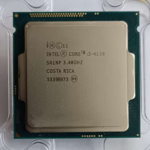 Intel Core i3-4130 處理器 (3M 快取記憶體，3.40 GHz)