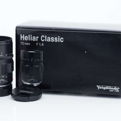 VOIGTLANDER HELIAR CLASSIC 75MM F1.8  Leica M mount