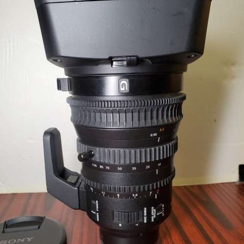 Sony PZ 18-110mm F4 G OSS cinema zoom lens